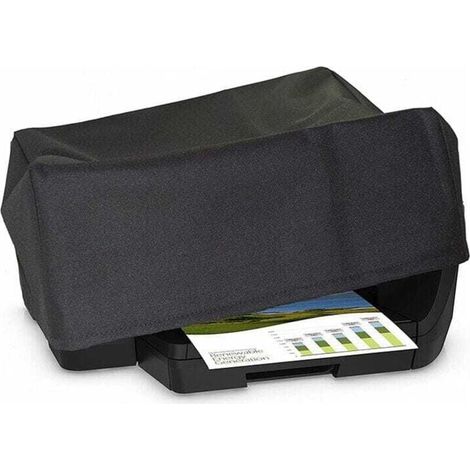 Housse anti-poussière pour imprimantes sans fil, Housse de protection universelle pour imprimantes,Housses d'imprimante noires étanches 210D454025cm (1/4)