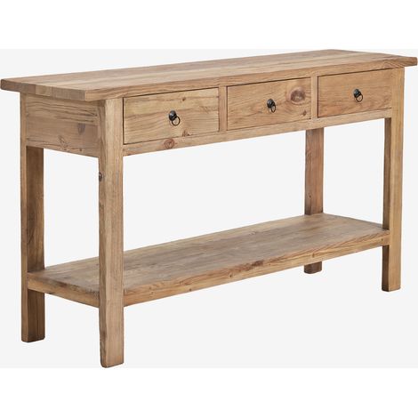 SKLUM Empfangskonsole 170x45 cm aus recyceltem Holz Kirena  &x2194&xFE0E 170 cm                                 