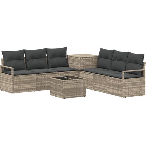 Sac de rangement et housse de protection pour coussins de salon, meubles de jardin, coussins de canapé, sac étanche pour tapis de meuble, sac de rangement carré étanche résistant 81 cm x 81 cm x 61 cm (1/5)
