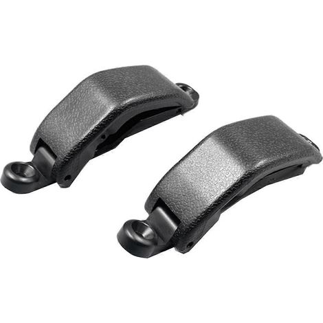 Ensemble de 2 loquets de verrouillage de vitre de custode arrière de voiture 62910-35010-E0 pour 1995-2001 97-06 62910-35020-B0 Noir (1/4)