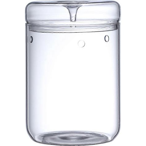 Terrarium en verre micro-paysage avec couvercle récupérateur de rosée, Bonsaï L (1/5)