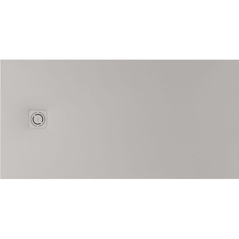 Receveur de douche extra plat en Stonex® Terran-N+Grille Twist - 2000x1000mm - Perle (1/2)