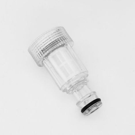 Wassereinlassfilter für Auto-Hochdruckreiniger, transparenter Kunststoff-Düsenanschluss, 6-Punkt-Anschluss, Zubehör für Haushaltsreinigungsgeräte (1/4)