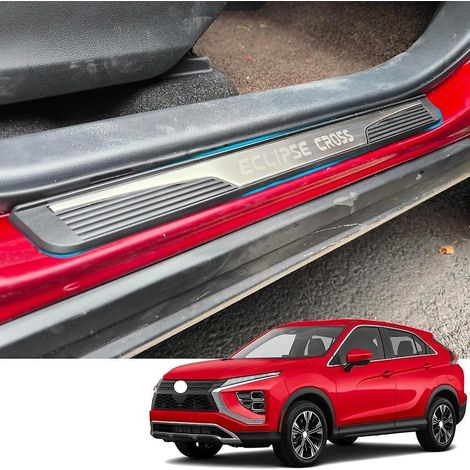 Seuil de porte pour Mitsubishi Eclipse, protection de seuil de porte en croix ( ) (1/5)