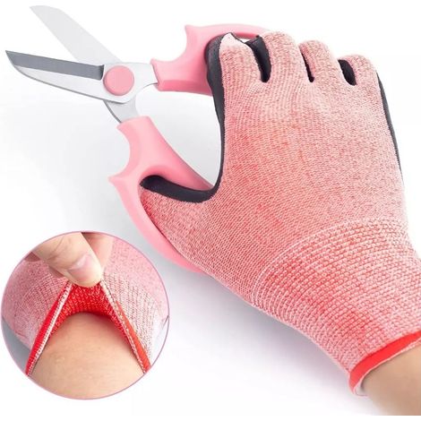 Ciseaux à fleurs, arrache-épines de rosiers, ensemble de gants de jardinage, ensembles d'outils de jardinage à main (1/5)