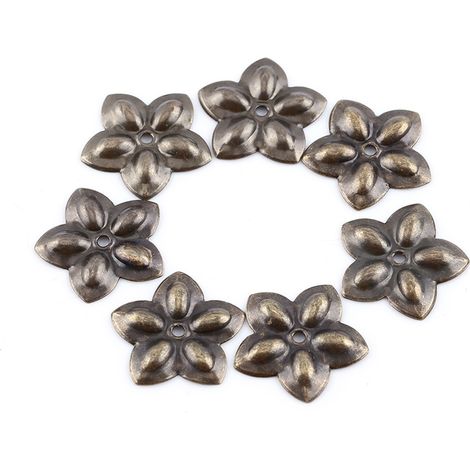 100 clous décoratifs vintage bronze pour meubles, canapé, chaussures, porte - clous de tapisserie en métal (1/5)