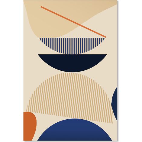 Affiche Art géométrique suspension - 40x60cm - made in France (1/5)