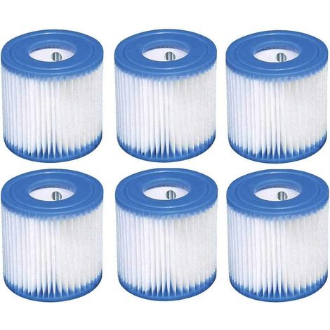 Cartouche de filtration Intex Type H Lot de 6 (1/4)