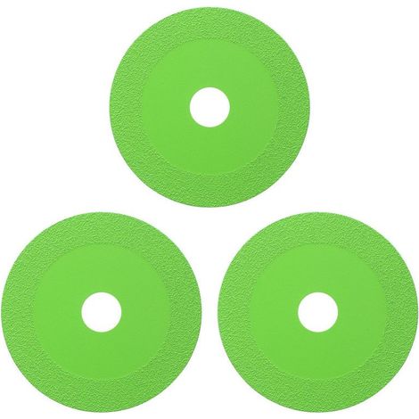 Disque Coupe 100mm – Verre/Céramique – Diamanté – Carrelage/Bouteilles – Meuleuse – Fin – Précis – Multifonction (1/5)