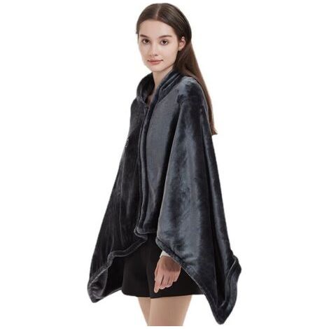 Couverture Chauffante Électrique, 150 x 85cm, Couverture Chauffante en Flanelle, Chaleur Rapide et 3 Réglages de Chaleur, Douce et Confortable, Chauffage Alimenté par USB, Lavable en Machine (1/4)