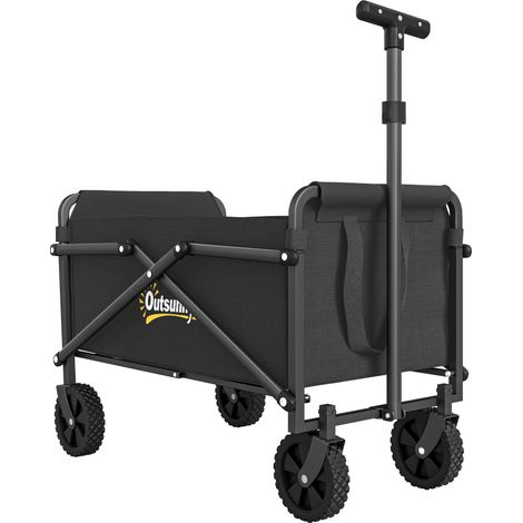 Faltbarer Handwagen mit verstellbarem Griff, Tragkraft 60 kg