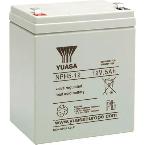 Batería Yuasa NPH5-12 5Ah 12V