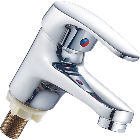 Robinet d'eau froide simple, antidéflagrant et résistant à la corrosion, avec eau adoucie, pour salle de bain (1/5)