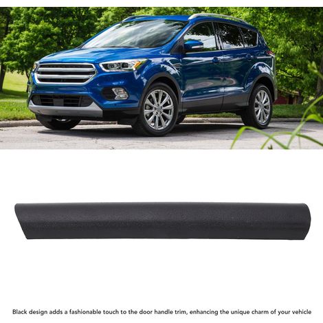 Manija de puerta delantera con apoyabrazos para Ford Escape 2013-2019 - Plástico resistente y diseño negro en el lado derecho (1/5)
