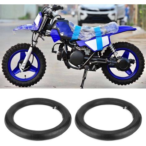 paire de chambres à air en caoutchouc 2.50 / 2.75-10 compatibles avec Yamaha PW50 (1/4)