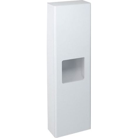 ELLA Meuble de rangement haut 40x140x20cm, 1x porte, gauche/droite/blanc (1/5)