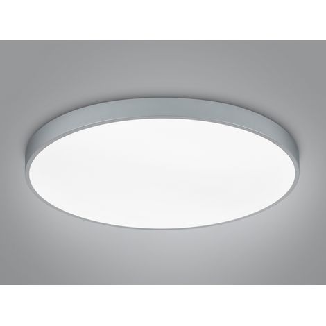 LED Deckenleuchte WACO in Grau extern dimmbar flach, Ø 75cm (1/5)