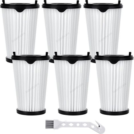 6 Stück Filter für AEG Ergorapido Akkustaubsauger Zubehör AEF150 CX7 Flexibility Animal Ersatzfilter für alle CX7-2 & QX8 Animal X Power CX7-2-45an CX7-2-i360 CX7-2-s360