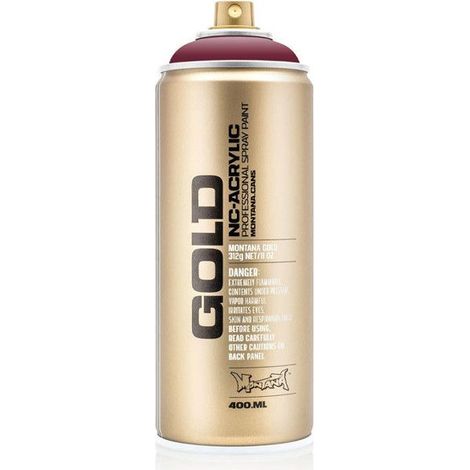 Bombe de peinture - Gold - Acrylique - Powder pink - G4040 - 400ml - Montana Cans