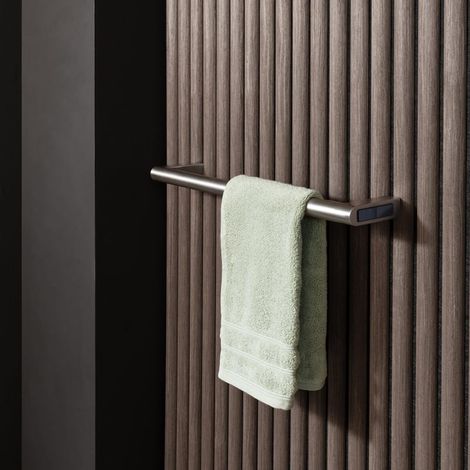 JTP Ora Dry Electric Towel Rail 600mm W - Stainless Steel (1/4)