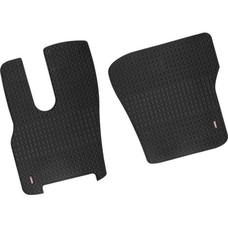 Coppia tappeti su misura in Eco Gomma - compatibile per  Daf XF (06/21) -  Daf XG (06/21) -  Daf XG+ (06/21) -  Daf XD (11/22) (1/2)