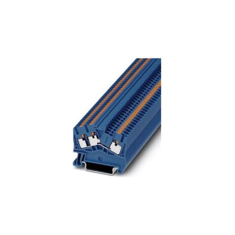 Phoenix Contact Durchgangsreihenklemme PTS 2,5-TWIN BU blau