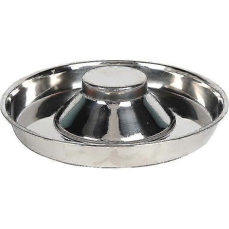Gamelle anti-renversement pour chien, idéale pour les repas lents. Sûre, non toxique et durable (30 cm). (1/3)
