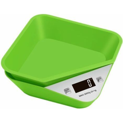 Balance Cuisine Electronique Balance de Cuisine de Haute Précision Numérique Alimentaire Multifonctionnelle avec Bols Amovibles et Ecran LCD Max 11lb/5kg