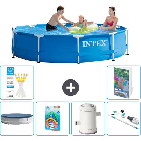 Frame Pool Rund - 305x76 cm - 7-teilig S95