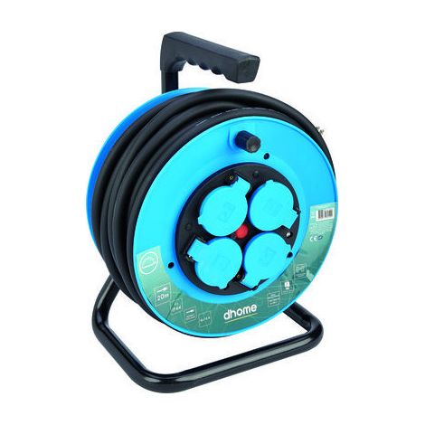 Enrouleur de chantier pro Dhome H07 RN-F 3G 2,5mm²