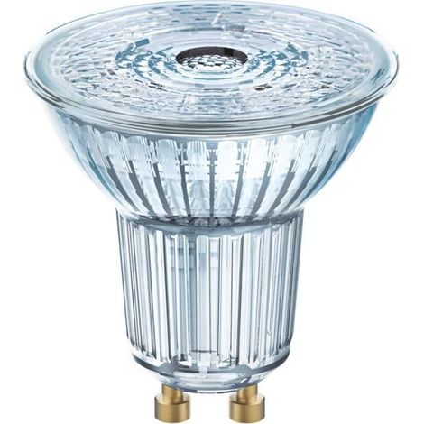 Filiyano-Ampoule LED OSRAM Parathom Pro GU10 PAR16 - 3,4 W (équivalent 35 W) 230 lm - Angle de diffusion 36° - Dimmable - Blanc chaud 3000 K (1/2)