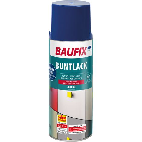 Buntlack Spray-Dose Marineblau glänzend
