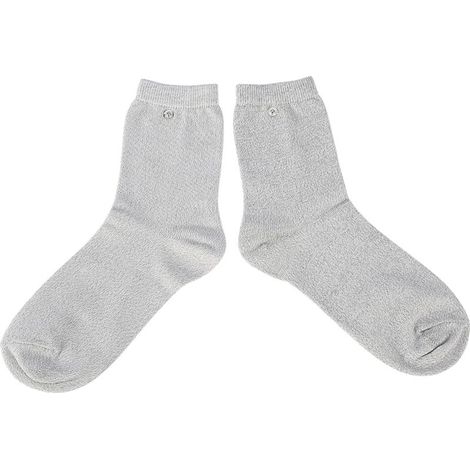 Chaussettes de massothérapie anti-douleur avec électrodes, modèle long pour physiothérapie, 1 paire (1/5)