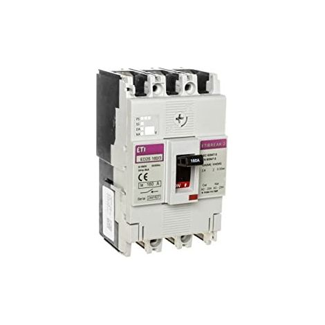 Interrupteur-sectionneur tripolaire 160 A 2,8 kA ED2S 160/3 004671281