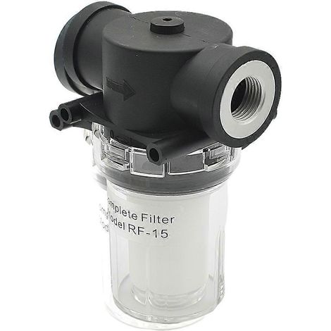 Filtre à vide à haut débit RF-15/20, séparation amovible par pression négative, utilisé pour la protection des pompes dans les systèmes pneumatiques RF15 (1/5)