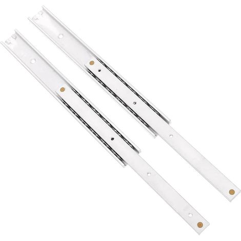 Glissières de tiroir à montage sous plan (2 pièces), mini-rails en 16 (1/5)