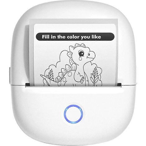 Mini imprimante d'étiquettes portable pour usage domestique, imprimante thermique sans encre, imprimante d'étiquettes photo, imprimante de poche (1/5)