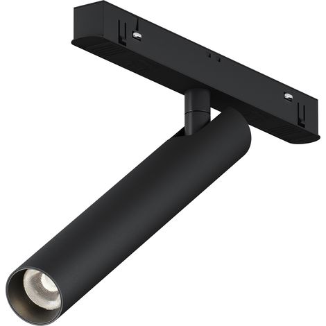 Spot rail magnétique noir LED 6W 3000K FOCUS Maytoni (1/5)