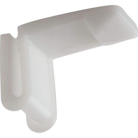 HETTICH KORREKT Planform Blendenhalter für Gleiter, Kunststoff, weiß