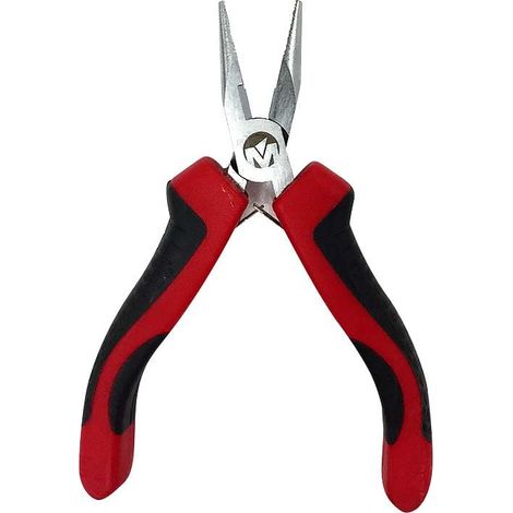 Pinza mini a becchi 1/2 tondi dritti 130mm cr-v