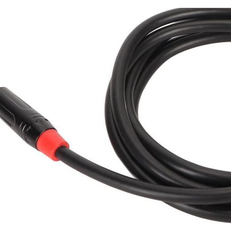 Câble Microphone - XLR Femelle Vers Jack 6,35 Mm - Blindé - Boîtier Aluminium - 2 M (1/4)