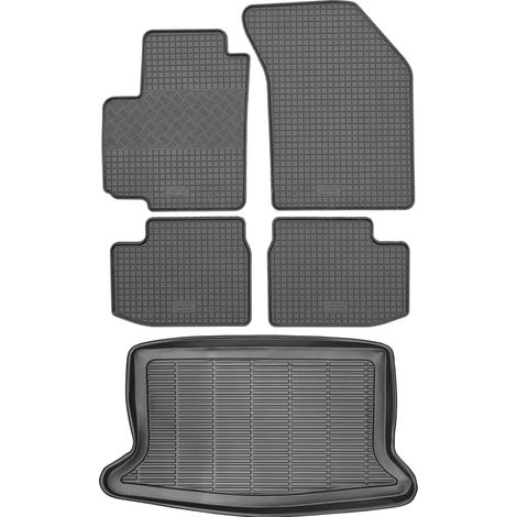 Set di tappetini in gomma per auto e tappetino per bagagliaio per Suzuki SX4 I Sedan dal 2006 al 2014. (1/5)