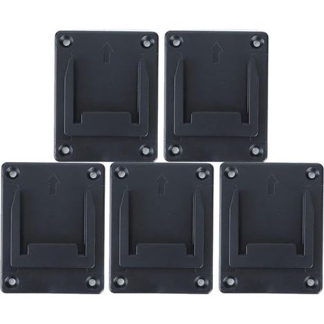 Dock porte-outils - 5 pièces porte-outils Dock support de batterie ABS support d'outils électriques adapté aux outils électriques Bosch 18V (1/5)
