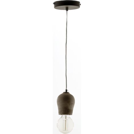 8x10 graue Decke mit Ampoule / Lampen mit Federung für alle Stile, um dem Haus eine Note zu verleihen