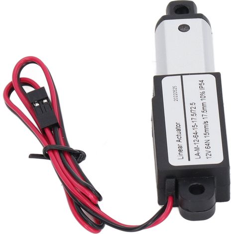 Moteur miniature LA-M 12 V, moteur linéaire électrique, 17,5 mm (1/5)