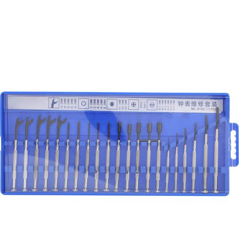 Kit di cacciaviti di precisione da 23 pezzi – punte specializzate – per la riparazione di telefoni, console, tablet e PC. (1/5)