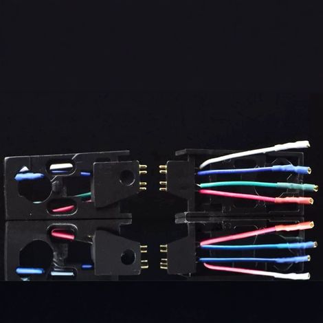 LP-Plattenspieler-Kopfstütze und Nadelhalter kompatibel mit Dual TK14 TK181 TK120 TK1 sauerstofffreiem Kupferdrahtzubehör (1/5)