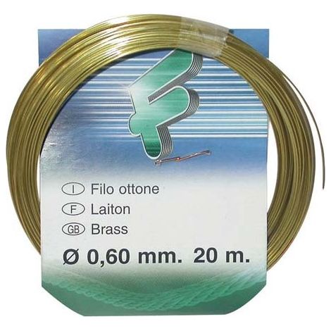 Filomat Bottillon en laiton doré 20 mètres 0,6 mm