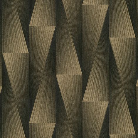 Vliestapete - Fashion for Walls 5 - Bronze Gold Schwarz Geometrisch GMK Erismann - 1052615 (1/5)