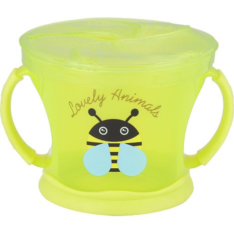 Gobelet à Biscuits Bébé avec Double Poignée - Récipient Portable pour Snacks et Bonbons (1/5)